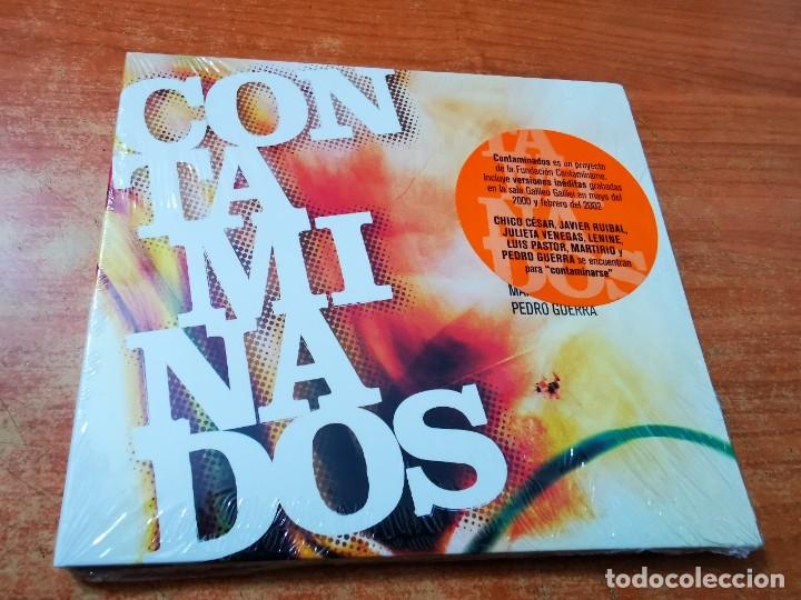 CDs de m&uacute;sica: CONTAMINADOS CD ALBUM DIGIPACK PRECINT 2005 MARTIRIO JAVIER RUIBAL JULIETA VENEGAS PEDRO GUERRA RARO