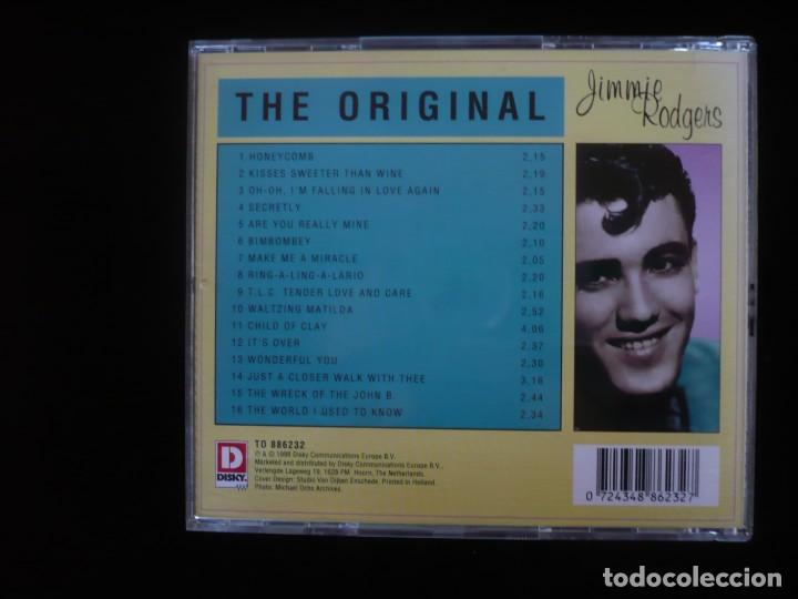 CDs de m&uacute;sica: jimmie rodgers - cd como nuevo - Foto 2