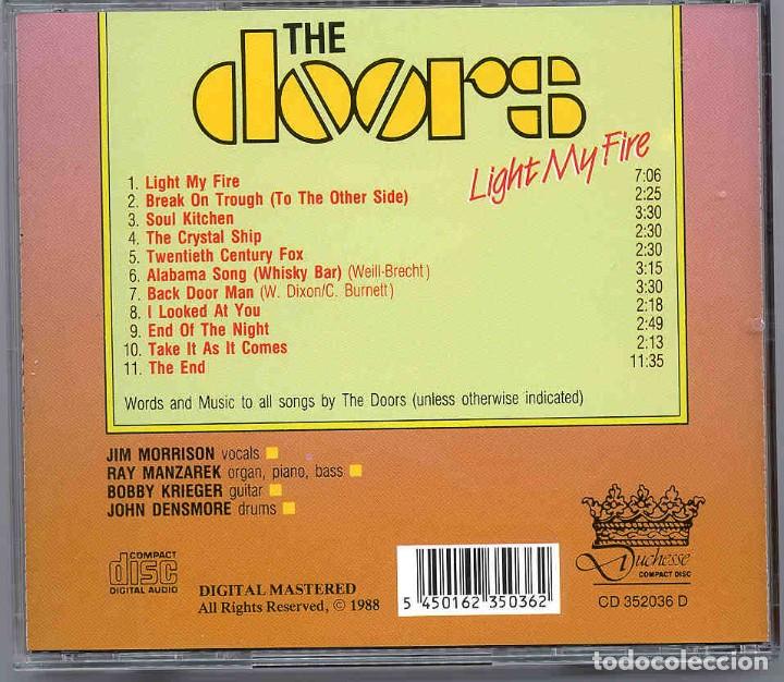 CDs de m&uacute;sica: CD The DOORS - Light My Fire - Foto 2
