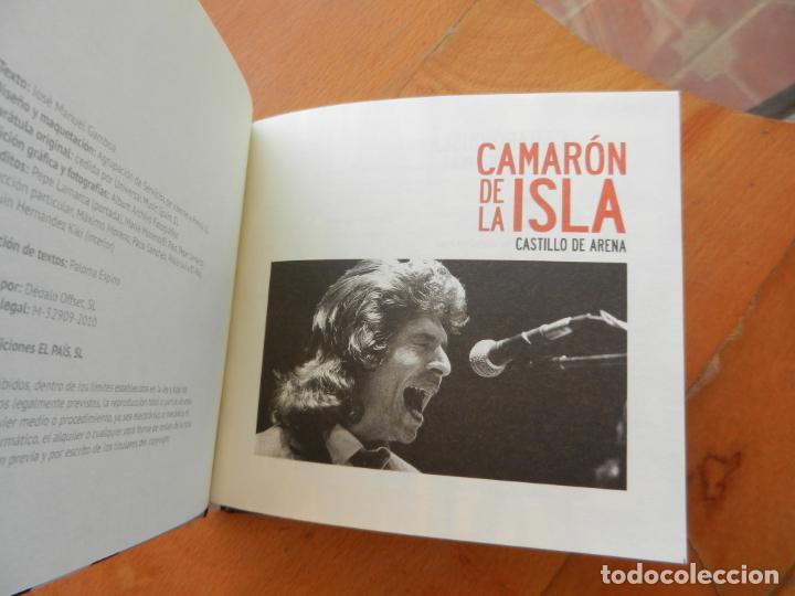 CDs de m&uacute;sica: CAMAR&Oacute;N DE LA ISLA - CASTILLO DE ARENA - EL PA&Iacute;S 2010- LIBRO+CD. - Foto 2