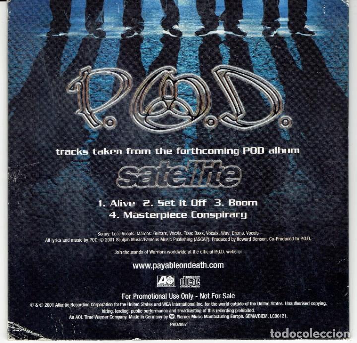 CDs de m&uacute;sica: CD P.O.D. SATELLITE - Foto 2