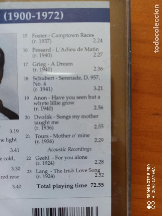 CDs de m&uacute;sica: CD RICHARD CROOKS - PRIMA VOCE (9V) - Foto 3