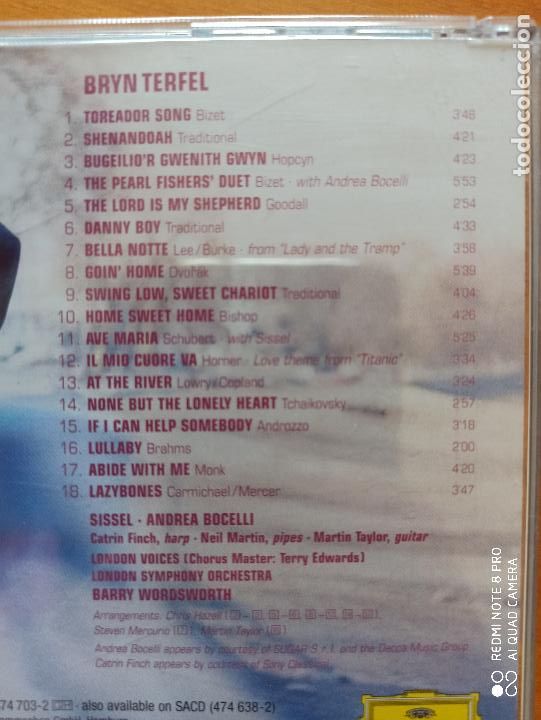 CDs de m&uacute;sica: CD BRYN TERFEL - BRYN (9V) - Foto 2
