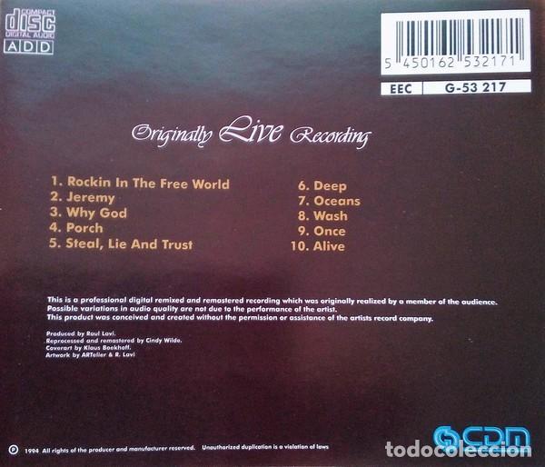 CDs de m&uacute;sica: CD PEARL JAM - On Tour - Foto 2