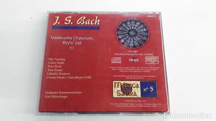 CDs de m&uacute;sica: CD BACH - WEIHNACHTS ORATORIUM - Foto 3