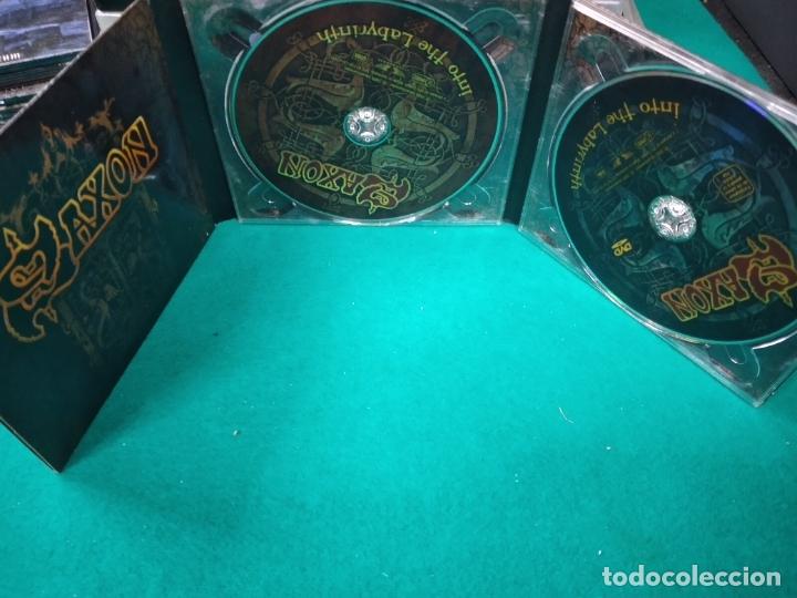 CDs de m&uacute;sica: SAXON INTO THE LABYRINTH. CD + DVD. - Foto 2