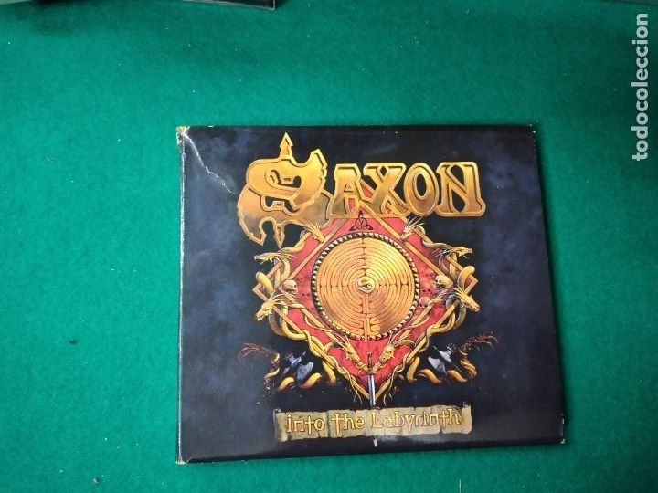 CDs de m&uacute;sica: SAXON INTO THE LABYRINTH. CD + DVD. - Foto 1