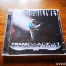 CDs de Música: DOBLE CD DE FRANK MARINO & MAHOGANY RUSH - REAL LIVE! - EN BUENAS CONDICIONES | STEAMHAMMER |