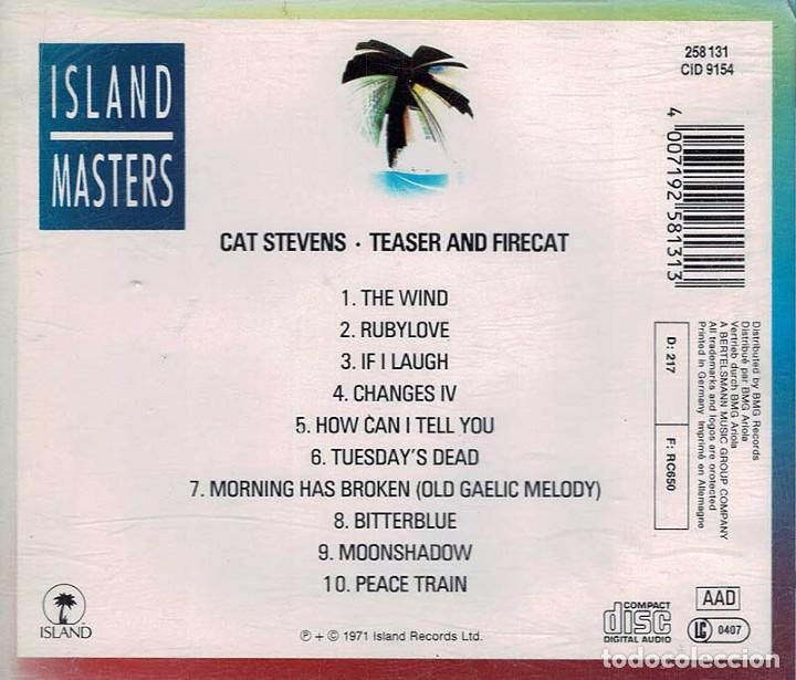 CDs de m&uacute;sica: Cat Stevens - Teaser And The Firecat. CD - Foto 2