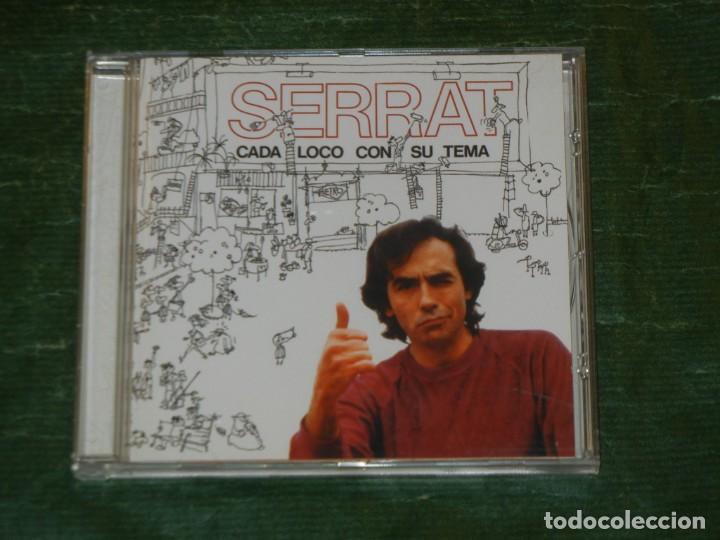 CDs de m&uacute;sica: SERRAT - CADA LOCO CON SU TEMA - CD - 2000 - Foto 1