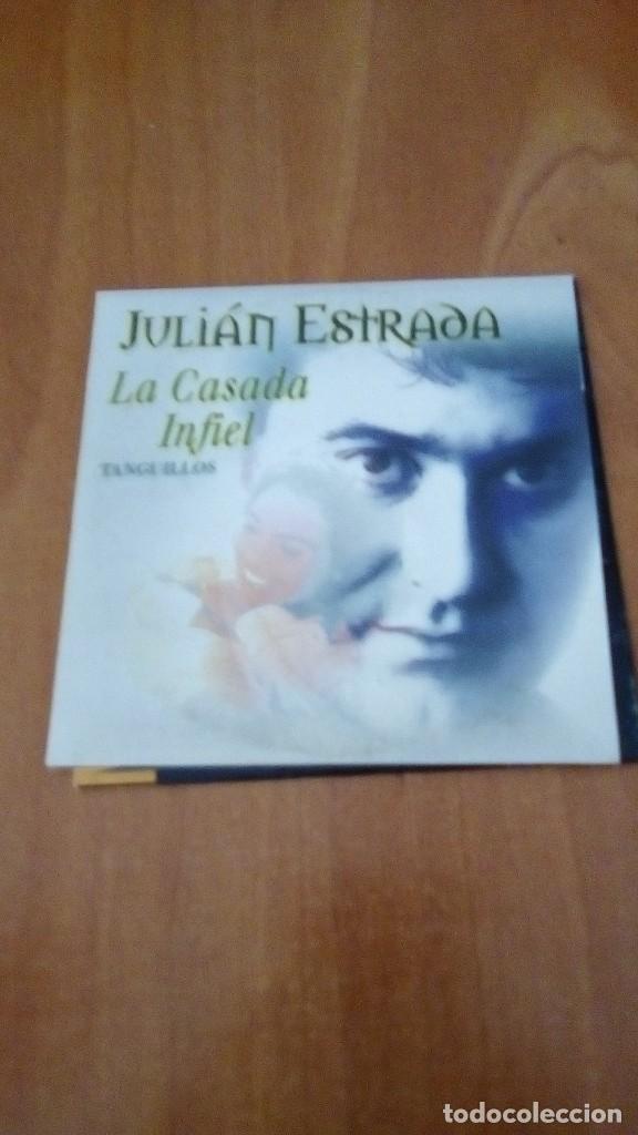CDs de m&uacute;sica: JUAN ESTRADA LA CASADA INFIEL , CD SINGLE - Foto 1