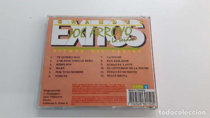 CDs de m&uacute;sica: CD JOE ARROYO - GRANDES EXITOS - RITMO DEL CARIBE - Foto 3