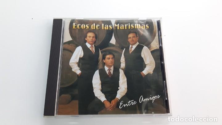 CDs de m&uacute;sica: CD ECOS DE LAS MARISMAS - ENTRE AMIGOS - Foto 1