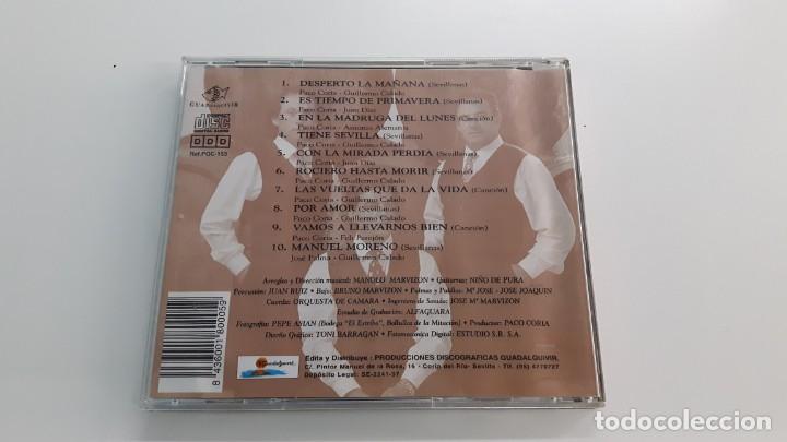 CDs de m&uacute;sica: CD ECOS DE LAS MARISMAS - ENTRE AMIGOS - Foto 3