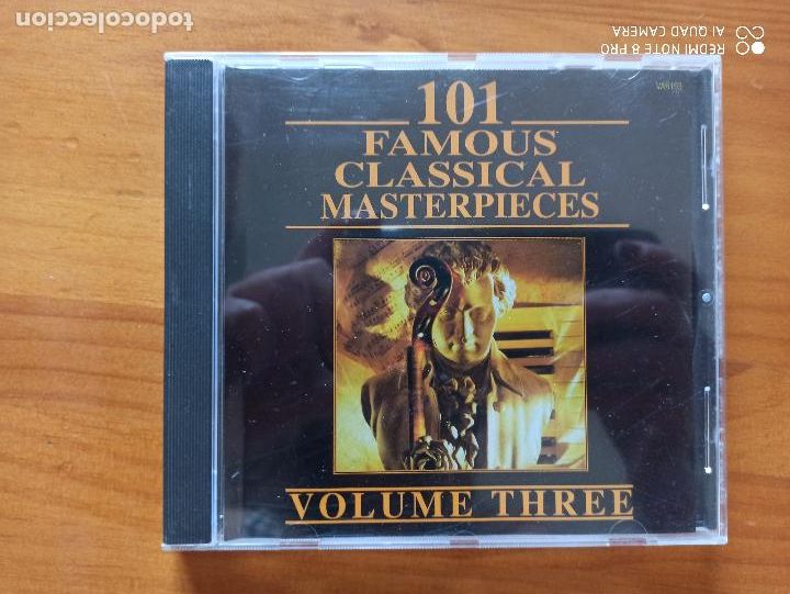 CDs de m&uacute;sica: CD 101 FAMOUS CLASSICAL MASTERPIECES VOL. 3 (AF) - Foto 1