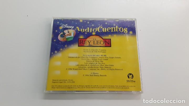 CDs de m&uacute;sica: CD DISNEY - EL REY LEON - AUDIO DE CUENTOS - Foto 3