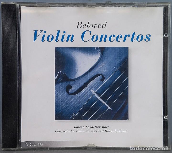 CDs de m&uacute;sica: CD. VIOLIN CONCERTOS. BACH - Foto 1