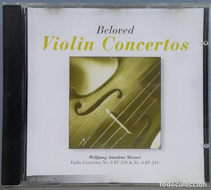 CDs de m&uacute;sica: CD. VIOLIN CONCERTOS. MOZART - Foto 1