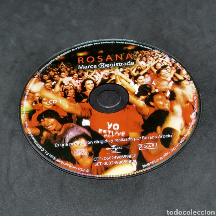 CDs de m&uacute;sica: ROSANA - MARCA REGISTRADA - CD DOBLE - 2003 - Foto 7