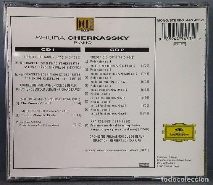 CDs de m&uacute;sica: 2 CD. CHERKASSKY JOUE - Foto 2