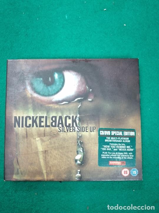 CDs de m&uacute;sica: NICKEL BACK. SILVER SIDE UP. CD + DVD + LIBRITO. SPECIAL EDITION - Foto 1