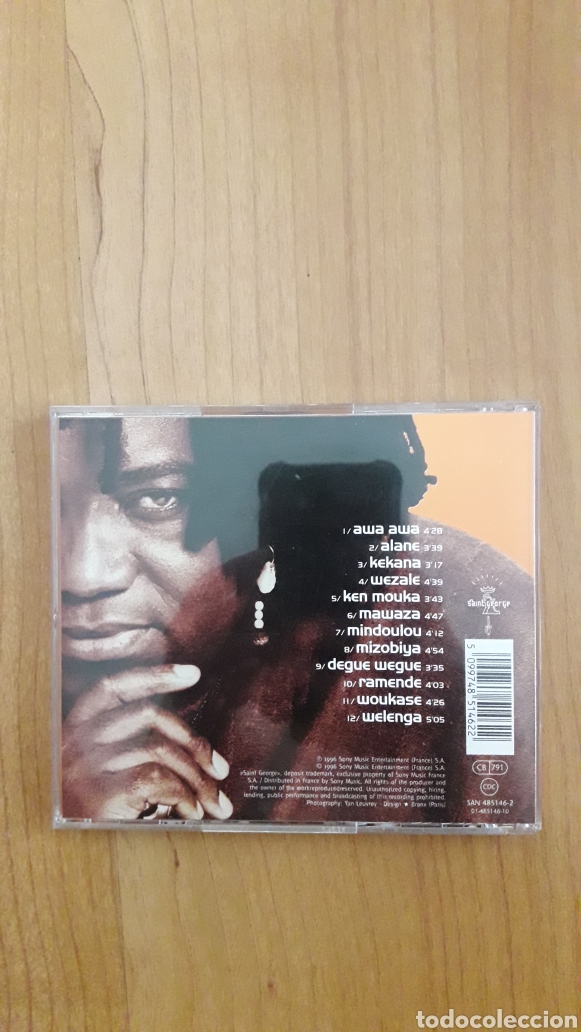 CDs de m&uacute;sica: WES. WELENGA - Foto 2