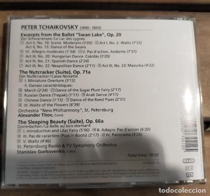 CDs de m&uacute;sica: TCHAIKOVSKY. SWAN LAKE, THE NUTCRACKER ... - CD - Foto 2
