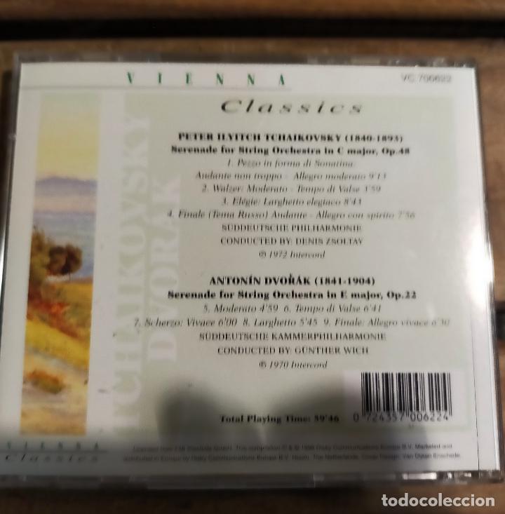 CDs de m&uacute;sica: TCHAIKOVSKY / DVORAK. SERENADES FOR STRINGS OP 48 - 22 - CD - Foto 2