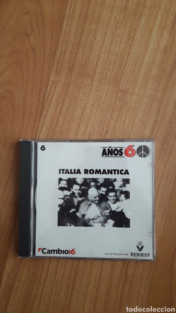 CD de M&uacute;sica: ITALIA ROM&Aacute;NTICA. CAMBIO 16. A&Ntilde;OS 60