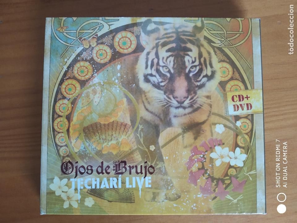 CDs de m&uacute;sica: CD + DVD OJOS DE BRUJO - TECHARI LIVE (DB) - Foto 1