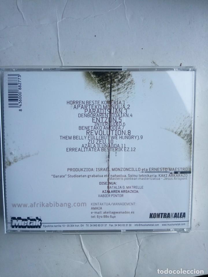 CDs de m&uacute;sica: AFRIKA - ENTZUN CD ELECT JAZZ - Foto 2