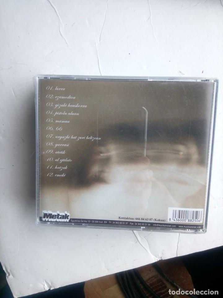 CDs de m&uacute;sica: SORKU - ONNA CD HARDCORE - Foto 2