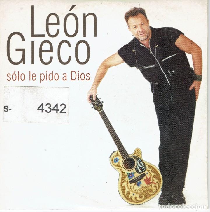 CDs de m&uacute;sica: CD LE&Oacute;N GIECO, SOLO LE PIDO A DIOS - Foto 1