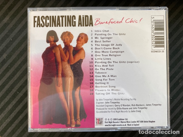 CDs de m&uacute;sica: Fascinating Aida - Barefaced Chic! (CD) - Foto 2