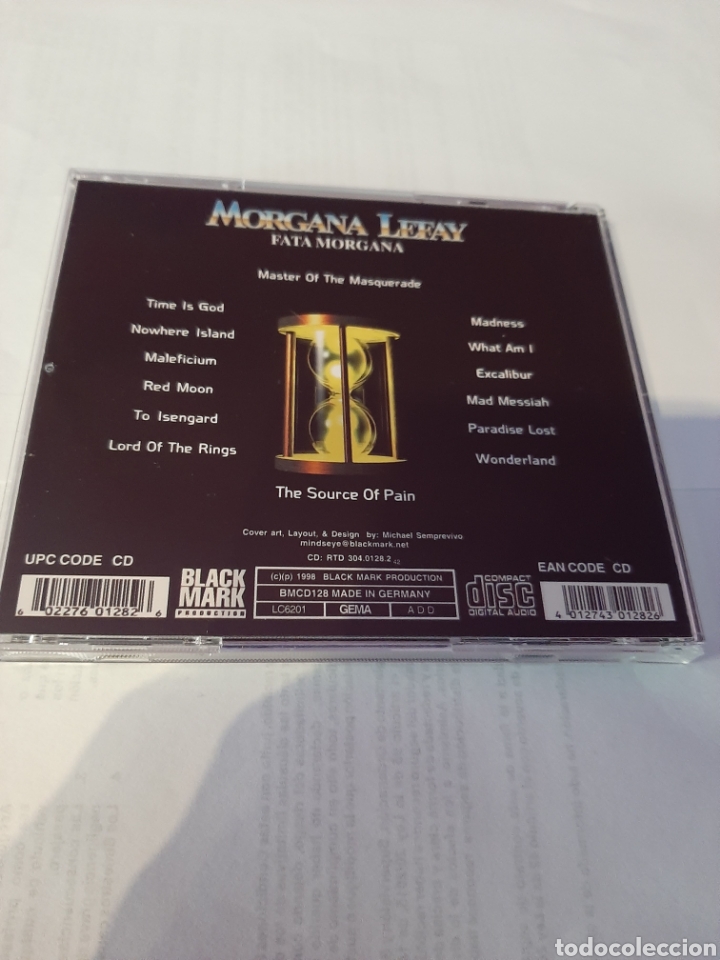 CDs de m&uacute;sica: Morgana lefay - Foto 2