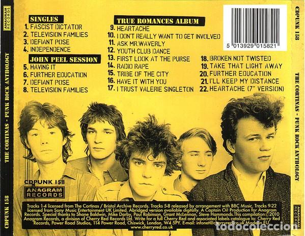 CDs de m&uacute;sica: The Cortinas - Punk Rock Anthology - CD - Foto 2