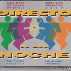 CDs de Musique: DIRECTO A LA NOCHE,VARIOS DEL 94 DOBLE CDS. Lote 266580858