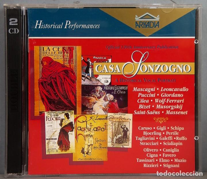 CD di Musica: 2 CD. CASA SONZOGNO