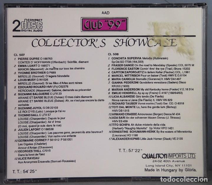CDs de m&uacute;sica: 2 CD. COLLECTOR&acute;S SHOWCASE - Foto 2
