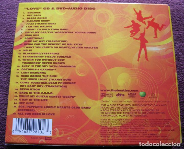 CDs de m&uacute;sica: The Beatles &ndash; Love - CD + DVD AUDIO DISC - Foto 6