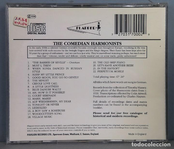 CDs de m&uacute;sica: CD. THE COMEDIAN HARMONISTS - Foto 2