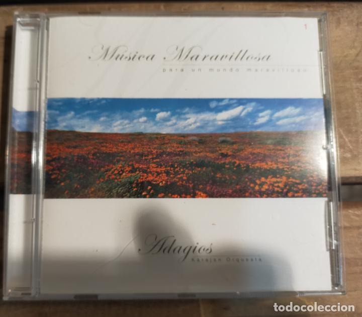 CDs de M&uacute;sica: MUSICA MUSICA MARAVILLOSA PARA UN MUNDO MARAVILLOSO ADAGIOS KARAJAN ORQUESTA - CD1 -CD