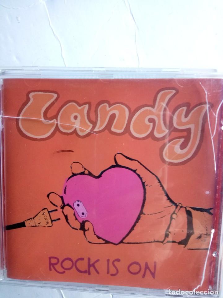 CDs de m&uacute;sica: LANDY - ROCK IS ON CD ROCK - Foto 1