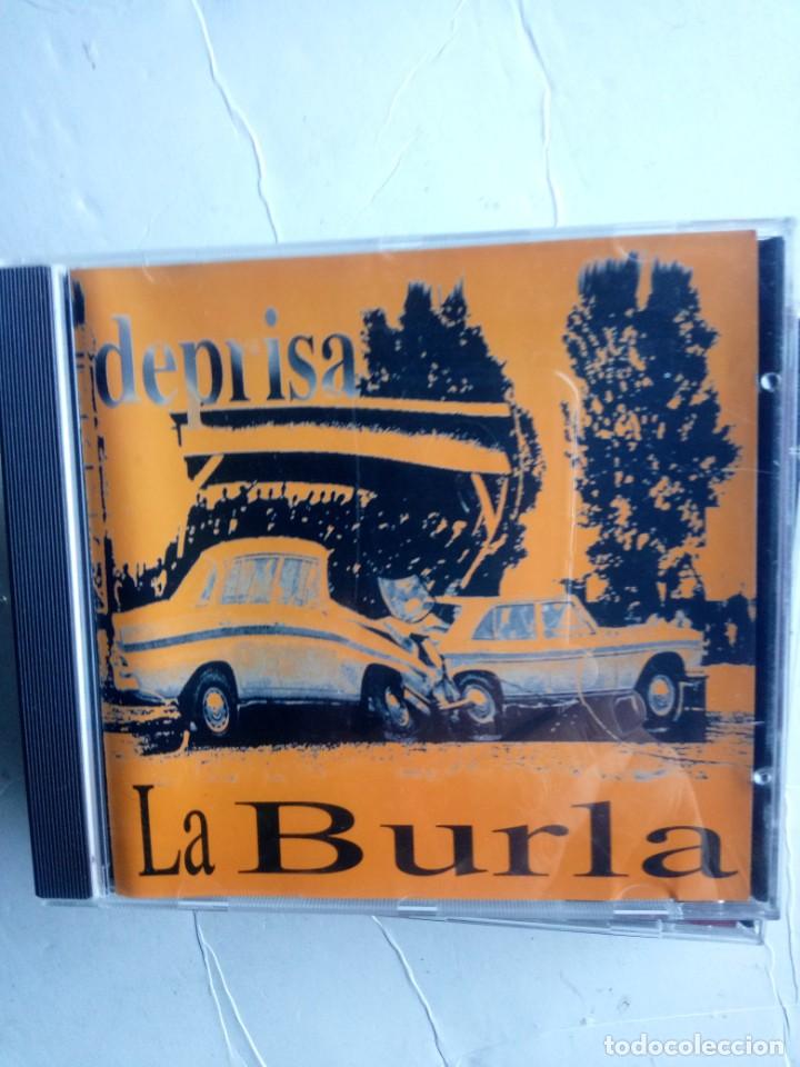 CDs de m&uacute;sica: LA BURLA - DEPRISA CD ROCK - Foto 1