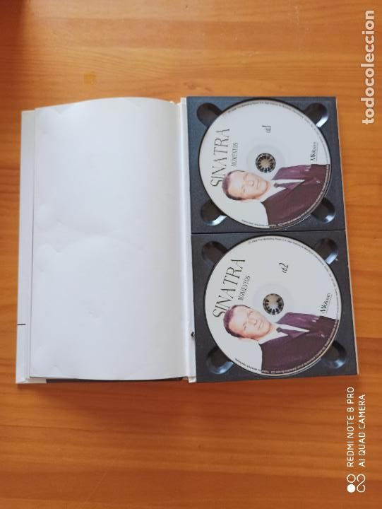 CDs de m&uacute;sica: CD SINATRA - MOMENTOS - 2 CDS + LIBRO - FRANK SINATRA (AP) - Foto 4