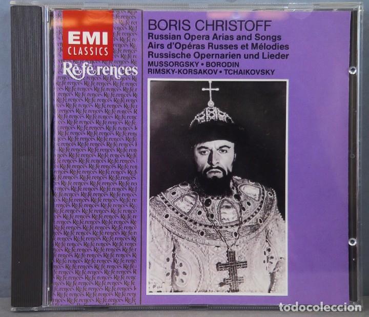 Musik-CDs: CD. Russian Opera Arias And Songs. BORIS CHRISTOFF