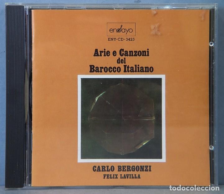 CD de M&uacute;sica: CD. ARIE E CANZONI DEL BAROCCO ITALIANO