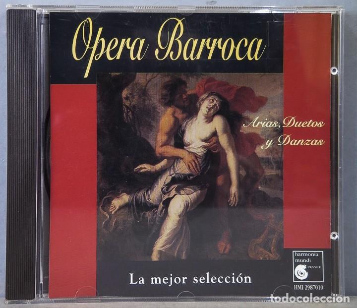 CDs de m&uacute;sica: CD. OPERA BARROCA. ARIAS DUETOS Y DANZAS - Foto 1