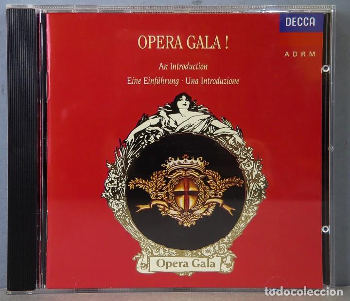 CDs de m&uacute;sica: CD. OPERA GALA!. AN INTRODUCTION - Foto 1