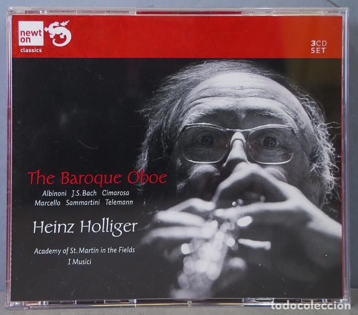 CD di Musica: 3 CD. THE BAROQUE OBOE. HOLLIGER